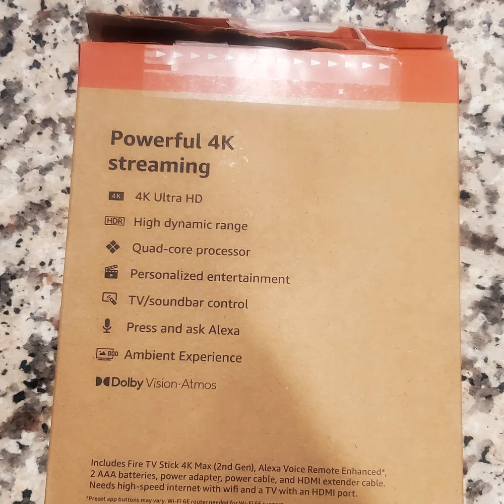 Amazon Fire TV Stick 4K Max with Remote - Picture 2 of 2